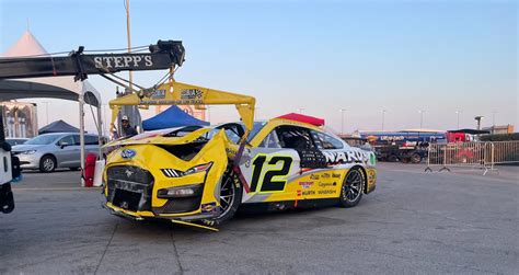 Blaney crashes, Busch spins in Nashville Cup race | NASCAR