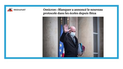 In the press - "Jean-Michel Blanquer, the health protocol and the Balearic Islands" - Teller Report