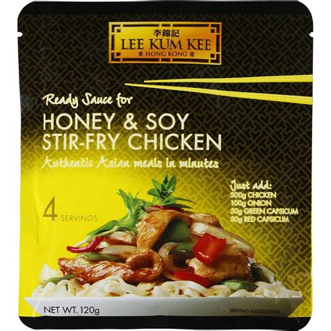 Lee Kum Kee Ready Sauce Honey & Soy Stir-Fry Chicken 120g from Buy Asian Food 4U