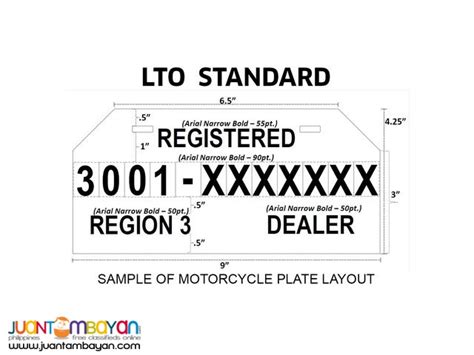 Lto Temporary Plate Number For Motorcycle Template Philippines | Reviewmotors.co