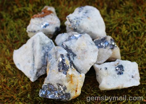 Galena in Quartz Rock | Tumbling Quartz | Rocks for Tumbling