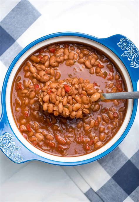 simple canned pinto beans recipe