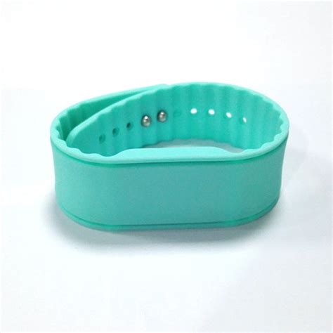 programmable rfid ICODE SLIX wide thick blank silicone bracelets