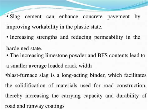 use of blast furnace slag in road construction.ppt