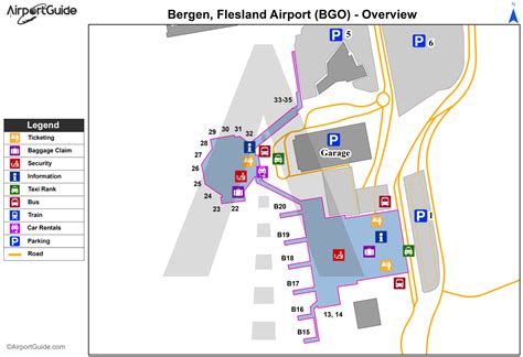 Bergen, Flesland Airport - ENBR - BGO - Airport Guide