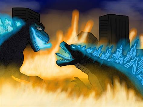 Legendary Godzilla Vs GMK Godzilla by GodzillaKingKaiju on DeviantArt