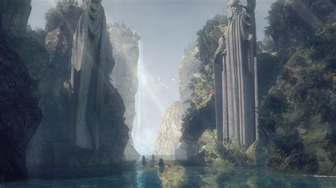 The Argonath Animated Wallpaper [1920x1080] Download Link in comments ↓ ...