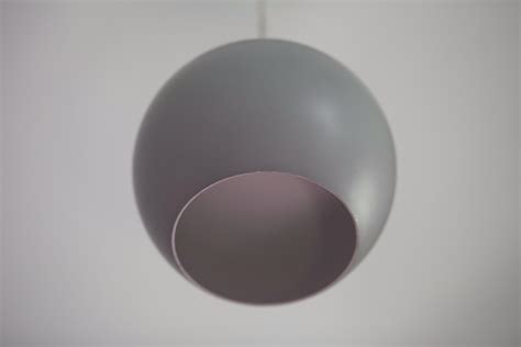 1959 Topan lamp grey without difusor | THE VERNER PANTON COLLECTOR