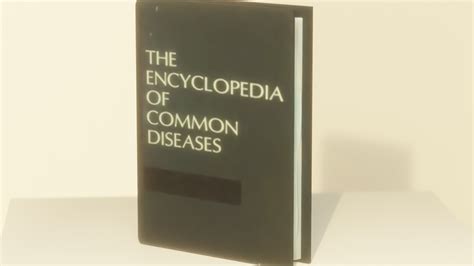 ArtStation - SCP-1025 "The Encyclopedia of Common Diseases"