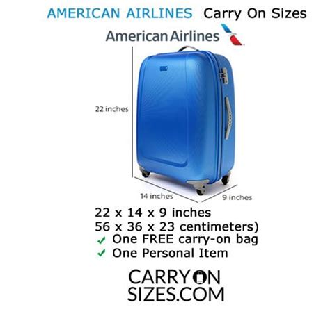 Found on Bing from www.carryonsizes.com | American airlines carry on ...