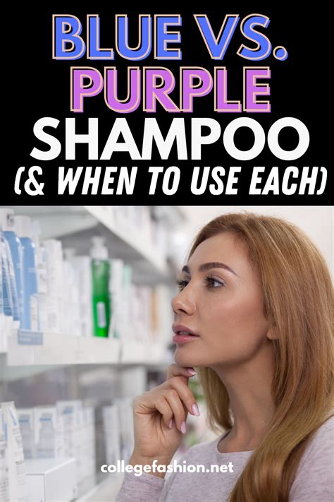 Blue Shampoo vs. Purple Shampoo: Which One is for You? - College Fashion