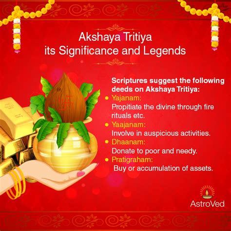 Akshaya Tritiya, its Significance and Legends | Festival, Legend, Hindu gods