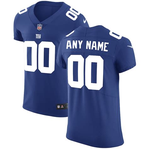 Men's Nike Royal New York Giants Vapor Untouchable Custom Elite Jersey