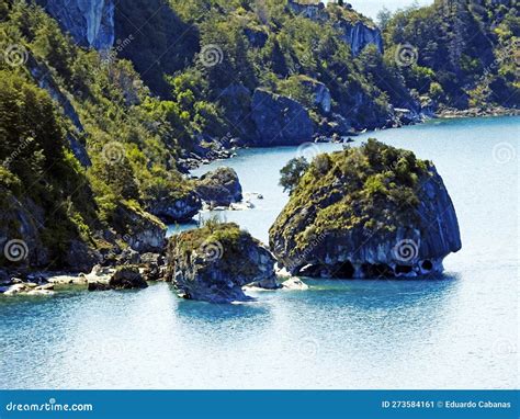 Marble Chapel and Cathedral on General Carrera Lake on the Austral ...