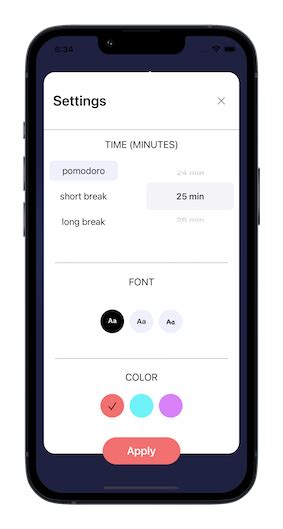 GitHub - Szymon1987/Pomodoro-Timer: Pomodoro timer app. The project is based on one of the ...