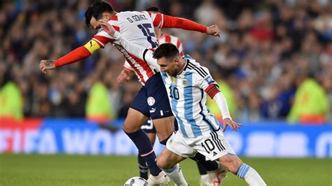 Messi plays one half in Argentina's 1-0 World Cup qualifying win vs Paraguay | Football News ...