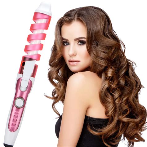 Professional Salon Hair Curler Magic Spiral Curling Iron Ceramic ...