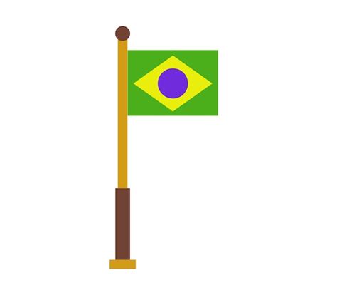 Premium Vector | Brazil flag