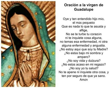 Virgen De Guadalupe Oraciones Religiosas Oraciones Oraciones Catolicas | Porn Sex Picture