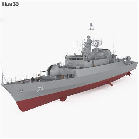 Alvand-class frigate 3D model - Download Warship on 3DModels.org