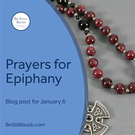 Prayers for Epiphany | Be Still Beads