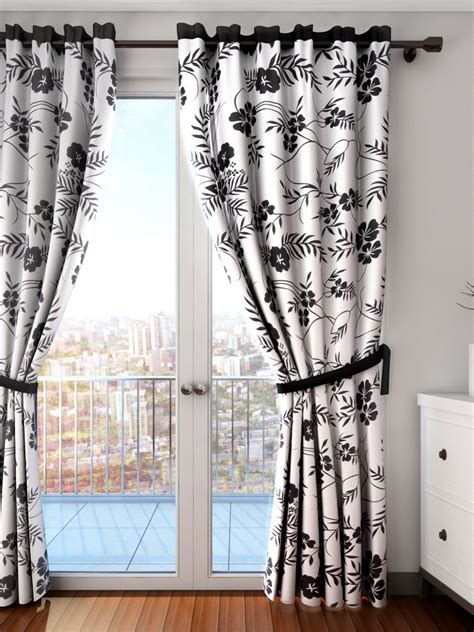 Black And White Curtain Design - Favorite Recipes And Curtains Ideas