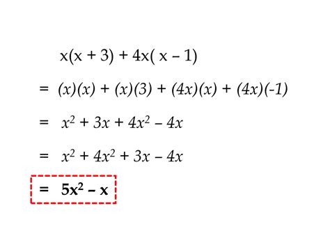 Simplifying Expressions