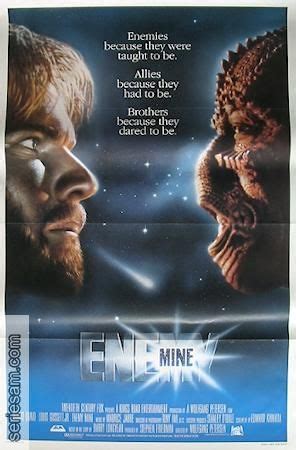 enemy mine | Movie posters, Science fiction movie posters, Fantasy movies