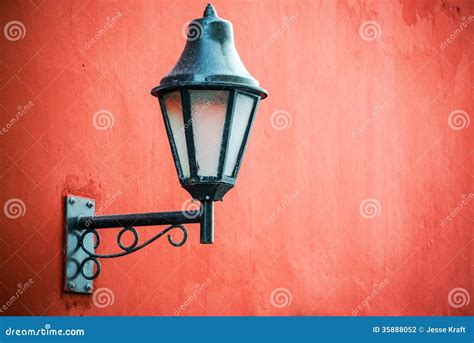 Colonial Street Light stock photo. Image of american - 35888052