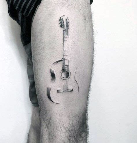 43 Simple Music Tattoos for Men [2024 Inspiration Guide] | Dövme fikirleri, Dövme, Tattoo