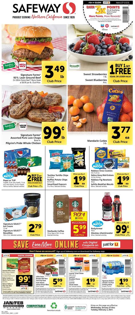 Safeway Weekly Ads & Special Buys from January 27