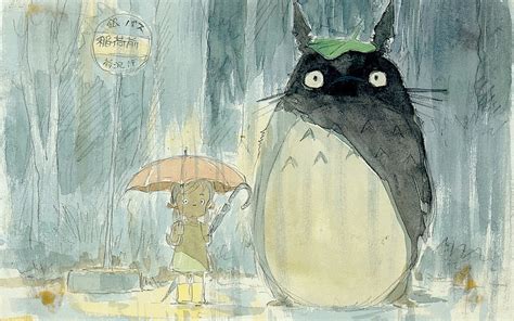 My Neighbor Totoro Wallpaper Bus Stop