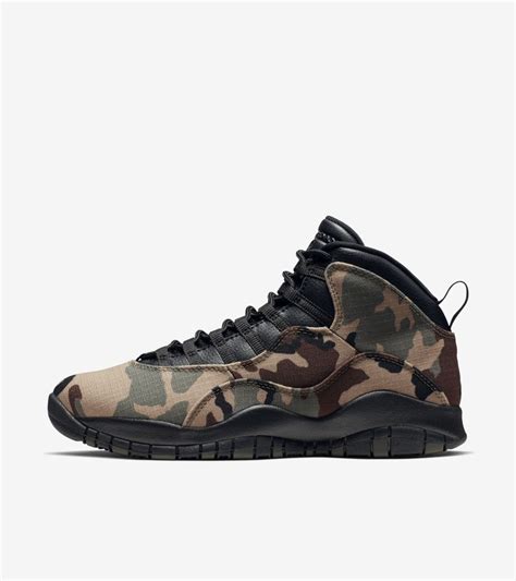 Air Jordan X 'Woodland Camo' Release Date. Nike SNKRS