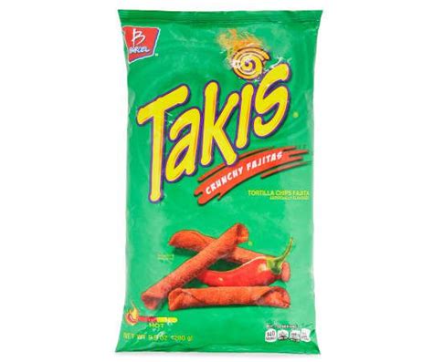 Takis Takis Crunchy Fajita Tortilla Chips, 9.9 Oz. - Big Lots | Chips ...