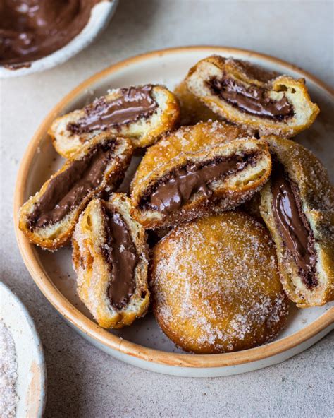 Fried Nutella Pancake Sandwich Recipe - Bake with Shivesh