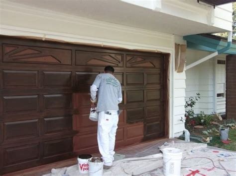 painting garage door before and after #4 | Garage door paint, Garage doors, Metal garage doors