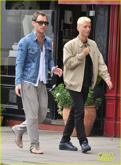 Jude Law Steps Out with His Model Son Rafferty in London!: Photo ...