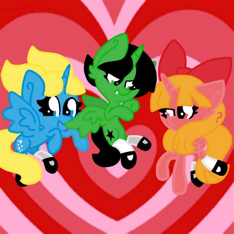 Powerpuff Girls in MLP Style by CalamityKate19 on DeviantArt