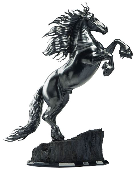 Friedom | Friesian Stallion Horse Sculpture