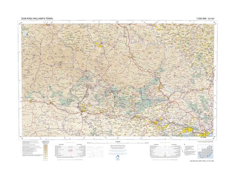 3226 King William's Town Map by Chief Directorate: National Geo-spatial ...