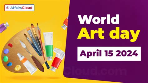 World Art Day 2024 - April 15