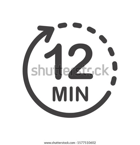 4,255 The 12 Minutes Icon Images, Stock Photos & Vectors | Shutterstock