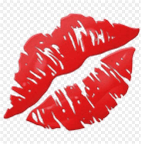 Transparent Emoji Kiss Lips Clipart Transparent Png X Free | Sexiz Pix