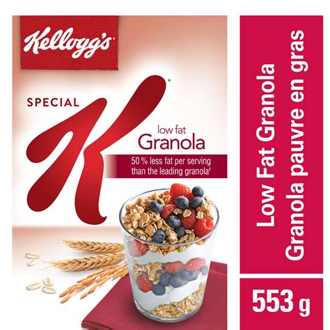 Kellogg's Special K* Low Fat Granola cereal, 553g | Walmart Canada