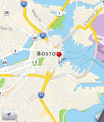 Maps of Location - The Boston Tea Party