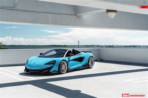 McLaren 600LT Spider Blue ANRKY AN10 Wheel | Wheel Front