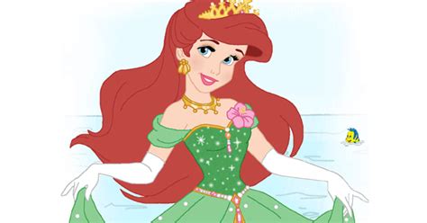 Ariel Fancy Dress Up Game 2 | Disney Princess Beauty Parlour