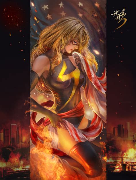 MS.Marvel fan art by jiuge on DeviantArt