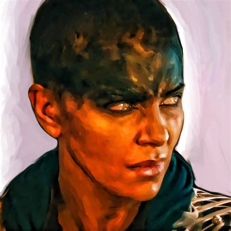 Charlize Theron (Mad Max: Fury Road) 2 by https://www.deviantart.com ...