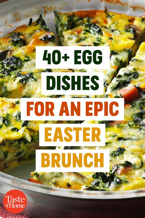 50+ Egg Dishes for an Epic Easter Brunch | Brunch egg dishes, Easter brunch food, Brunch dishes